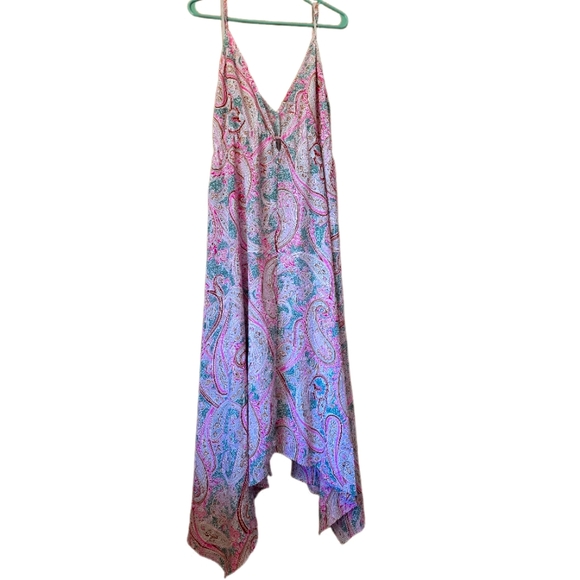 NWOT Paisley Maxi Dress - Picture 3 of 7